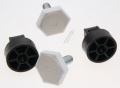 Foot - C00374762 480111104188 Foot Kit 2adapters 2feet [Whirlpool Indesit]